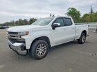 2019 Chevrolet Silverado K1500 Lt White vin: 1GCRYDEDXKZ371362