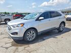 2019 Ford Edge Titanium Silver vin: 2FMPK3K92KBB42465