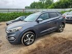 2016 Hyundai Tucson Limited Gray vin: KM8J3CA23GU044036