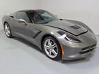 2016 Chevrolet Corvette Stingray 1lt Серый vin: 1G1YA2D76G5111600
