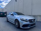 2016 Mercedes-benz C 63 Amg-s Silver vin: 55SWF8HB4GU114722