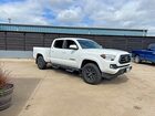 2022 Toyota Tacoma Sr5 V6 White vin: 3TMBZ5DNXNM036865