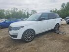 2018 Land Rover Range Rover Hse White vin: SALGS2SV3JA506231