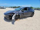 2024 Tesla Model 3 Gray vin: 5YJ3E1EB1RF808659