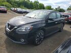 2016 Nissan Sentra Sr Black vin: 3N1AB7AP6GY241986