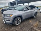2019 Jeep Compass Limited Silver vin: 3C4NJCCB4KT711322