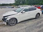 2018 Infiniti Q50 3.0t Luxe White vin: JN1EV7AP5JM364911