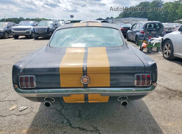 6T09A122579 1966 FORD MUSTANG Черный Вид салона спереди
