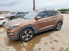 2016 Hyundai Tucson Limited Brown vin: KM8J33A29GU175164