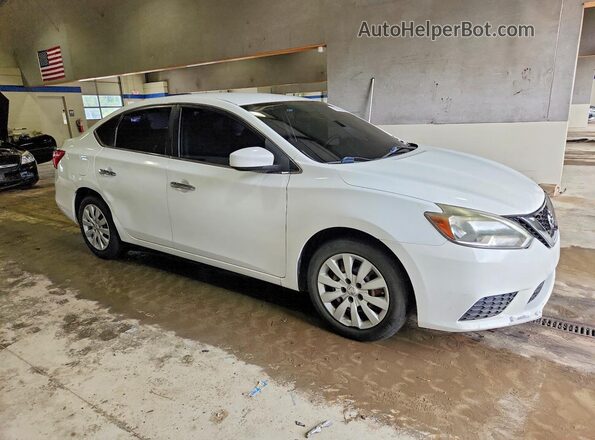 3N1AB7AP6JY309212 2018 NISSAN SENTRA White Front view