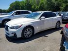 2016 Infiniti Q50 3.0t Premium White vin: JN1EV7AR7GM343312