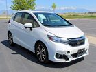 2019 Honda Fit Ex White vin: 3HGGK5H80KM731139