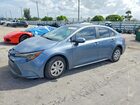 2020 Toyota Corolla L Blue vin: 5YFDPRAE8LP138083