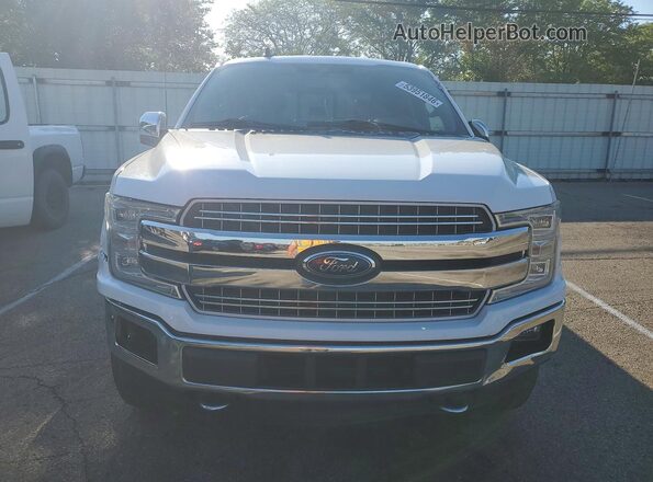 1FTEW1E4XKFC05525 2019 FORD F150 White Widok z tyłu