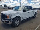 2018 Ford F150 Supercrew White vin: 1FTEW1CB5JFB05980