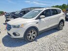 2017 Ford Escape Titanium White vin: 1FMCU0JD4HUD24328