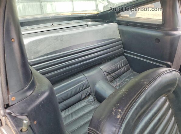 6T09A122579 1966 FORD MUSTANG Черный Вид задней части салона