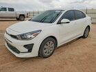 2022 Kia Rio Lx White vin: 3KPA24AD4NE480226