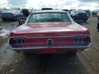 1968 Ford Mustang Sprint Red vin: 8R01C171986
