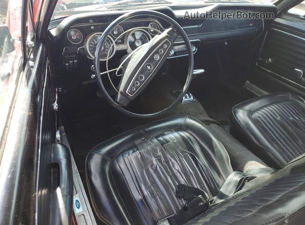 8R01C171986 1968 FORD MUSTANG Red Вид панелі приладів