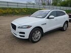2018 Jaguar F-pace Prestige White vin: SADCK2FN8JA281258