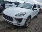 2016 Porsche Macan S White vin: WP1AB2A56GLB41165