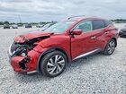 2019 Nissan Murano Sl Red vin: 5N1AZ2MJ5KN143262