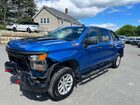 2022 Chevrolet Silverado K1500 Trail Boss Custom Blue vin: 3GCPDCED2NG517352
