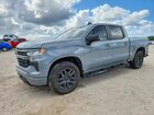 2024 Chevrolet Silverado C1500 Rst Gray vin: 1GCPADED7RZ398217