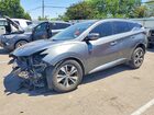 2020 Nissan Murano Sv Gray vin: 5N1AZ2BJ9LN121799
