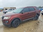 2016 Ford Explorer Xlt Maroon vin: 1FM5K8D84GGB35011