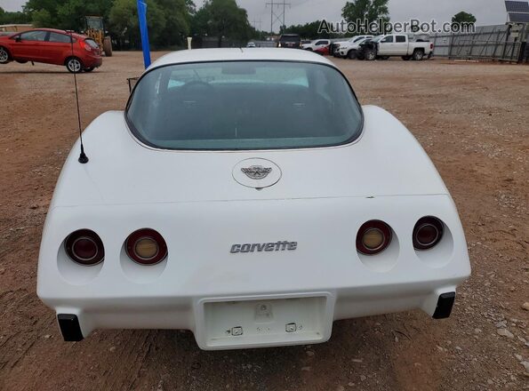 1Z87L8S422146 1978 CHEVROLET CORVETTE White Vista interior delantera