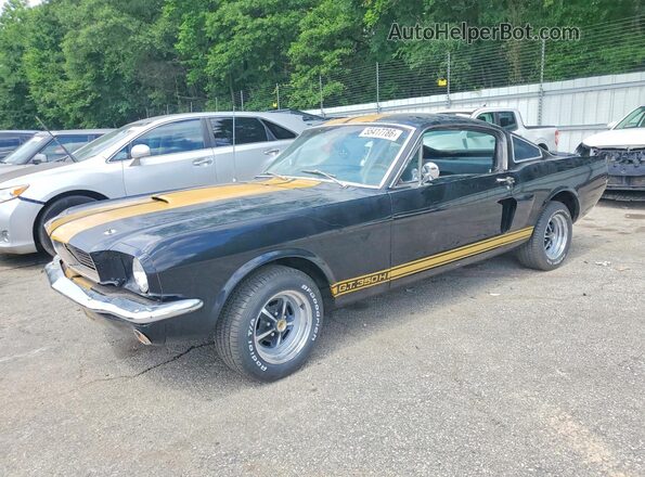 6T09A122579 1966 FORD MUSTANG Черный Передняя левая четверть