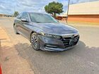2019 Honda Accord Hybrid Gray vin: 1HGCV3F1XKA002546