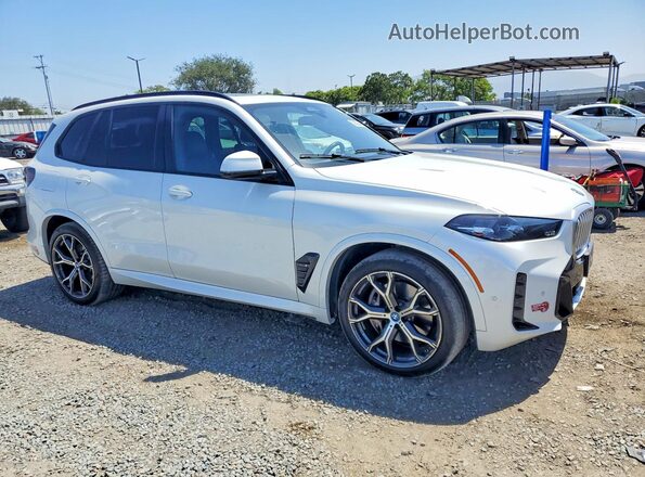 5UX43EU0XR9T61291 2024 BMW X5 Белый Вид спереди