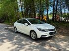 2018 Chevrolet Cruze Lt White vin: 1G1BE5SM8J7234167