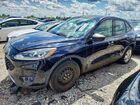 2021 Ford Escape S Blue vin: 1FMCU9F6XMUA59312