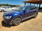 2021 Volkswagen Tiguan Se Синий vin: 3VV2B7AX7MM103959