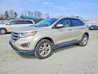 2017 Ford Edge Sel Beige vin: 2FMPK4J94HBC25590