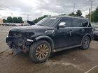 2019 Nissan Armada Sl Black vin: JN8AY2NDXK9093097