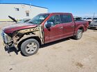 2016 Ford F150 Supercrew Maroon vin: 1FTEW1CG8GKF32937