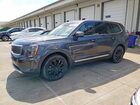 2020 Kia Telluride Lx Gray vin: 5XYP24HC5LG007216
