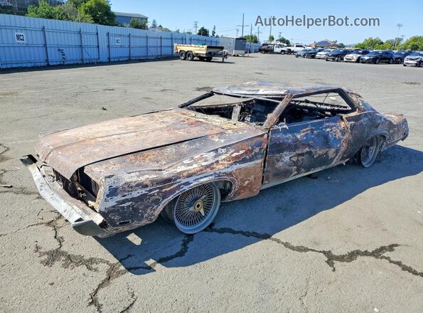 9R93H504104 1969 MERCURY COUGAR Burn Front left