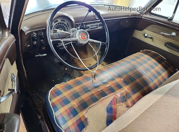 B3FG143311 1953 FORD CUSTOM Black Вид панелі приладів