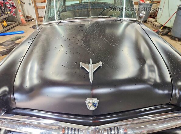 B3FG143311 1953 FORD CUSTOM Black Вид задньої частини салону