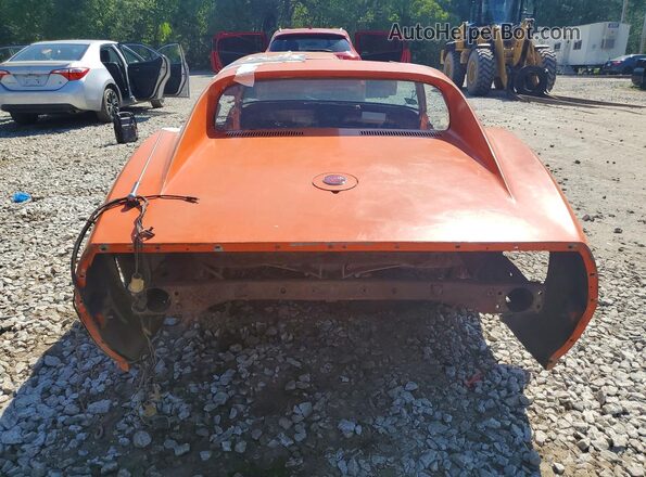 BURNTVIN123 1975 CHEVROLET CORVETTE Оранжевый Вид сзади
