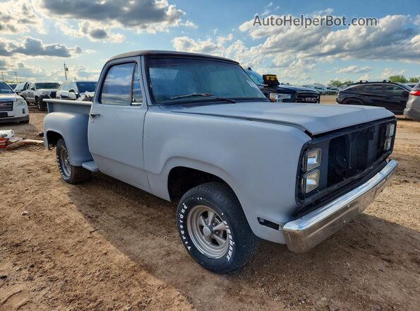 D13JF9S110897 1979 DODGE PICKUP Gray Przód prawy