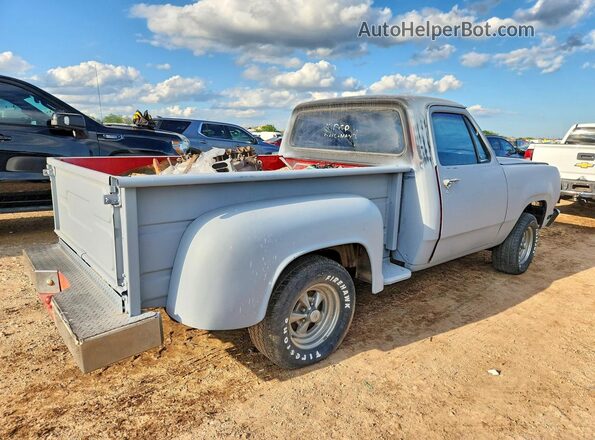 D13JF9S110897 1979 DODGE PICKUP Gray Tył prawy