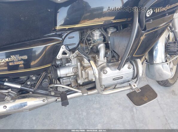 GL14116575 1979 HONDA GL1000 Black Rear view