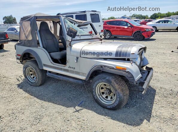 J9M83AC833412 1979 JEEP RENEGADE Silver Przód prawy